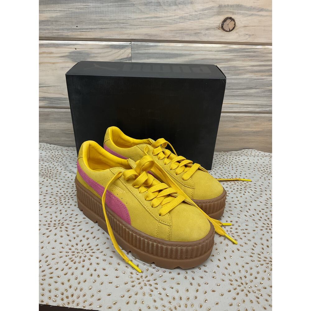 Puma Fenty Rihanna NIB Cleated Creeper Suede Sneaker Shoe Womens 8